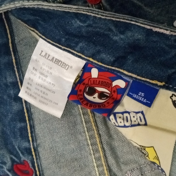 LALABOBO Brand Jeans Size 25 - Picture 4 of 12